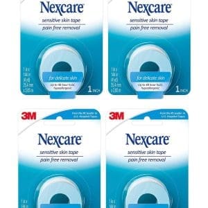 4* Nexcare Sensitive Skin Tape 3.6 Metres