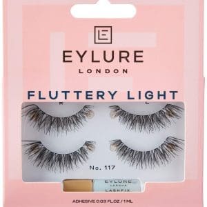 Eylure Fluttery Light No. 117 Twin False Lashes Pack