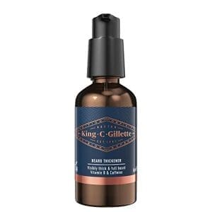 King C Gillette Beard Thickener Formulated With Vitamin B Complex And Caffeine 50ml - Image 3