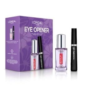 Loreal Paris Revitalift Filler Hyaluronic Acid Eye Serum Telescopic Lift Lengthening Mascara Eye Opener Duo Set - Image 2