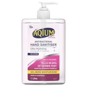 Aqium Ultra Antibacterial Hand Sanitiser 1L