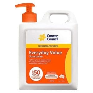 Cancer Council Everyday Value SPF50 Sunscreen 1 Litre White 1129 - Image 2