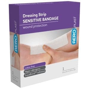 Aeroplast Sensitive Dressing Strip 6cm X 1 Meter