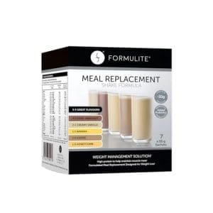 Formulite Meal Replacement Shake Mixed Flavours 55G X 7 Sachets