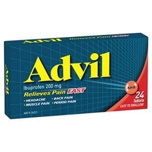 Advil Ibuprofen Easy To Swallow Fast Body Pain Relieves 200mg 24 Tablets