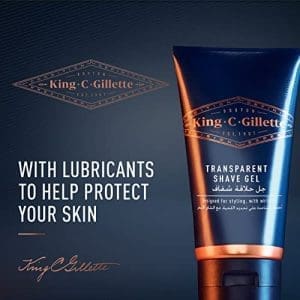 King C Gillette Transparent Shave Gel 150ml - Image 3