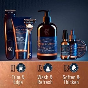 King C Gillette Transparent Shave Gel 150ml - Image 7