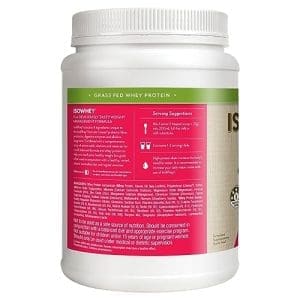 Isowhey Strawberry Smoothie Powder - Image 3