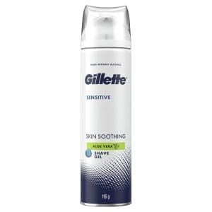 Gillette Sensitive Skin Soothing Shave Gel 195 Grams