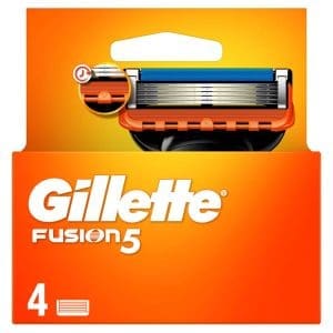 Gillette Fusion5 Razor Blades For Men With 5 Anti - Friction Blades For A Shave You Barely Feel