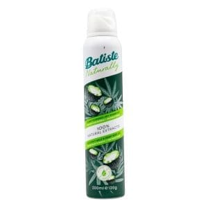 Batiste Dry Shampoo 100% Natural Extracts Coconut Milk And Hemp Seed Oil 200ml/ 120G