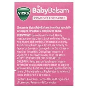 Vicks Baby Balsam Soothing Comfort for Babies 100 gm - Image 6