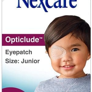 Nexcare Opticlude Orthoptic Eye Patches Junior 20 Each