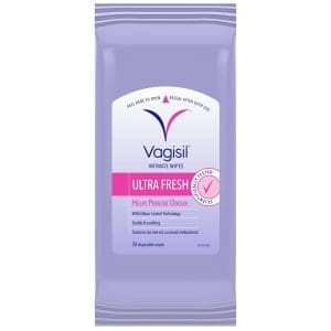 Vagisil Ultra Fresh Daily Feminine Intimate Wipes 20