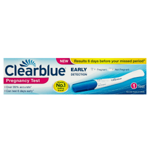 Clearblue Visual Early Detection Pregnancy Test 1 Each