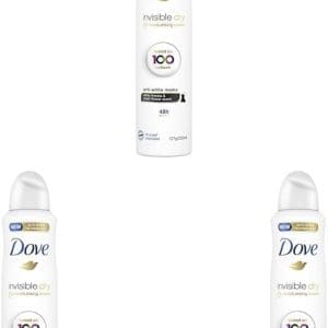 3* Dove Invisible Dry Anti - White Marks Anti - Perspirant Deodorant 220ml