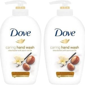 2* Dove Shea Butter And Warm Vanilla Scent Nourishing Handwash 250ml