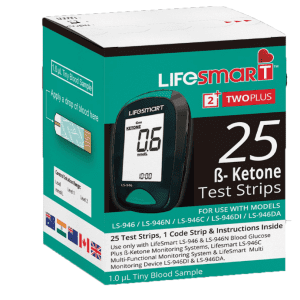 Lifesmart Ketone Strips 25 Pack