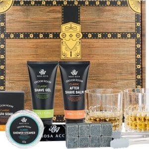 Rosa Acca Whiskey Bath and Body Spa Gift Set for Men - Image 1
