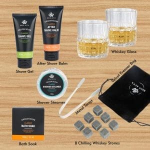 Rosa Acca Whiskey Bath and Body Spa Gift Set for Men - Image 2