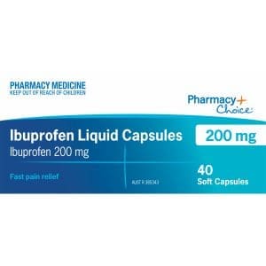 PC Ibuprofen 200mg Liquid Capsules - Image 3