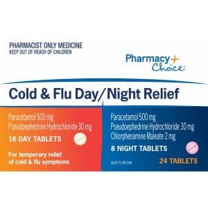 PC Cold & Flu Day/Night Relief PE Tablets