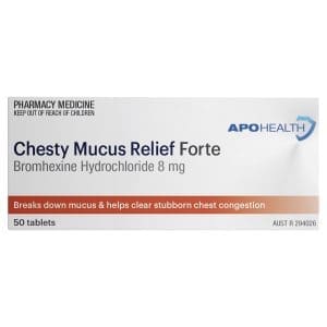 APOHEALTH Chesty Mucus Relief Forte Tabs