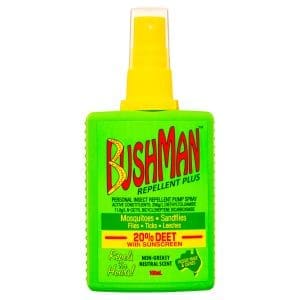 Bushman Repellent Plus 20% DEET with Sunscreen