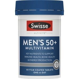 Swisse Ultivite Men's 50 + Multivitamin Tablets