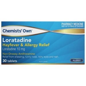 Chemists' Own Loratadine Hayfever & Allergy Relief Tablets 10mg - Image 3