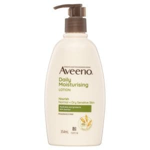 Aveeno Daily Moisturising Non-Greasy Fragrance Free Body Lotion 48-Hour Hydration Soothe Normal Dry Sensitive Skin - Image 4