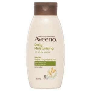 Aveeno Daily Moisturising Light Fragrance Gentle Scent Body Wash Nourish Hydrate Normal Dry Sensitive Skin PH-Balanced