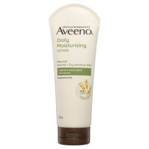 Aveeno Daily Moisturising Non-Greasy Fragrance Free Body Lotion 48-Hour Hydration Soothe Normal Dry Sensitive Skin - Image 3