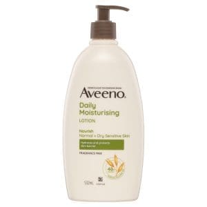 Aveeno Daily Moisturising Non-Greasy Fragrance Free Body Lotion 48-Hour Hydration Soothe Normal Dry Sensitive Skin - Image 5