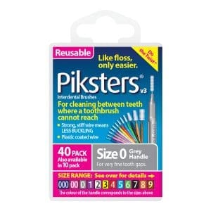 Piksters Interdental Brushes 40pk
