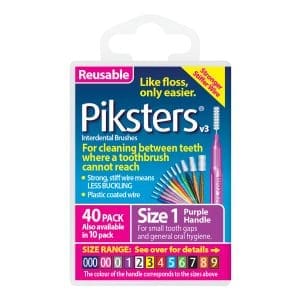 Piksters Interdental Brushes 40pk - Image 3