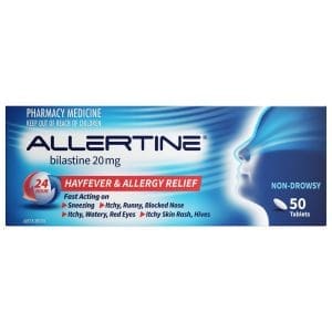 Allertine Bilastine 20mg Tablets