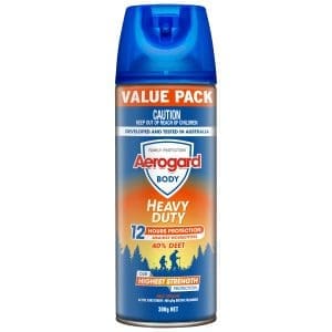 Aerogard Body Heavy Duty 40% Deet Insect Repellent Aerosol Spray - Image 3