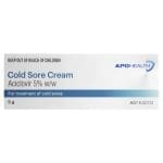 APOHEALTH Cold Sore Cream 5g