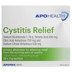 APOHEALTH Cystitis Relief Sachets 28