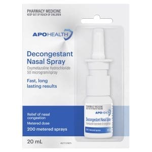 APOHEALTH Decongestant Nasal Spray 20 mL