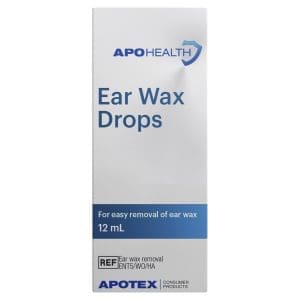 APOHEALTH Ear Wax Drops 25mg/ml Bottle 12ml