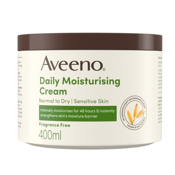 Aveeno Daily Moisturising Sensitive Skin Cream 400 ml Aveeno Daily Moisturising Sensitive Skin Cream 400 ml