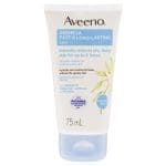 Aveeno Dermexa Fast & Long Lasting Fragrance Free Body Balm Soothe & Moisturise Dry Itchy Sensitive Eczema Prone Skin 75mL