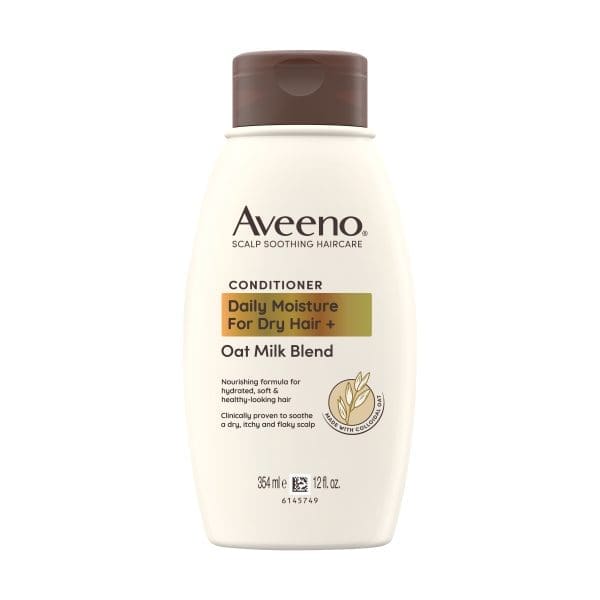 Aveeno Oat Milk Blend Moisturising Conditioner for Dry & Damaged Hair 354ml