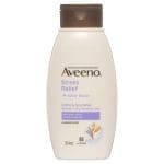 Aveeno Stress Relief Hydrating Lavender Scented Body Wash Moisturise Calm Relax Normal Dry Sensitive Skin PH-Balanced 354mL