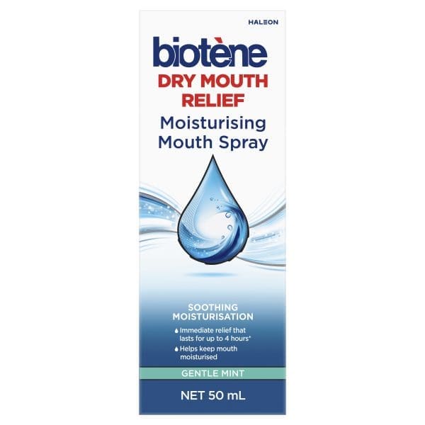 Biotene Moisturising Mouth Spray Gentle Mint 50mL