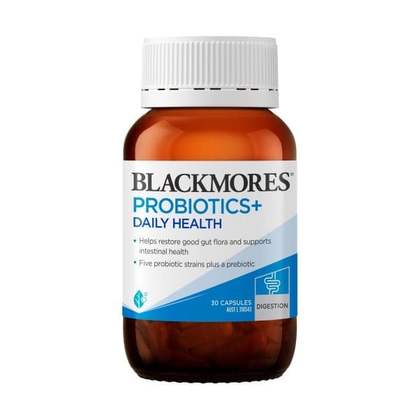 Blackmores Probiotics+ Daily Health 30 Capsules Blackmores Probiotics+ Daily Health 30 Capsules