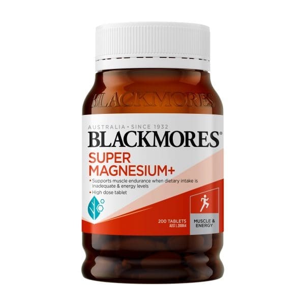 Blackmores Super Magnesium+ 200 Tablets Blackmores Super Magnesium+ 200 Tablets