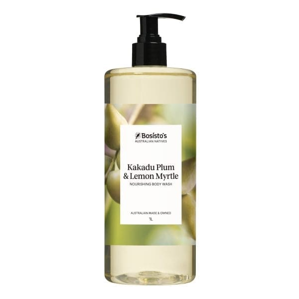 Bosisto's Kakadu Plum & Lemon Myrtle Nourishing Body Wash 1L